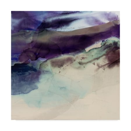Sisa Jasper 'Purple Wunderlust Ii' Canvas Art,18x18